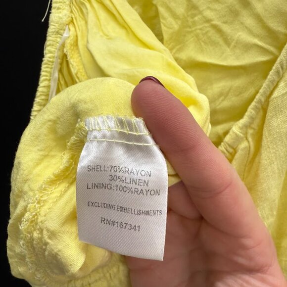 Hello Molly Posing Time Dress in Yellow - Picture 6 of 6